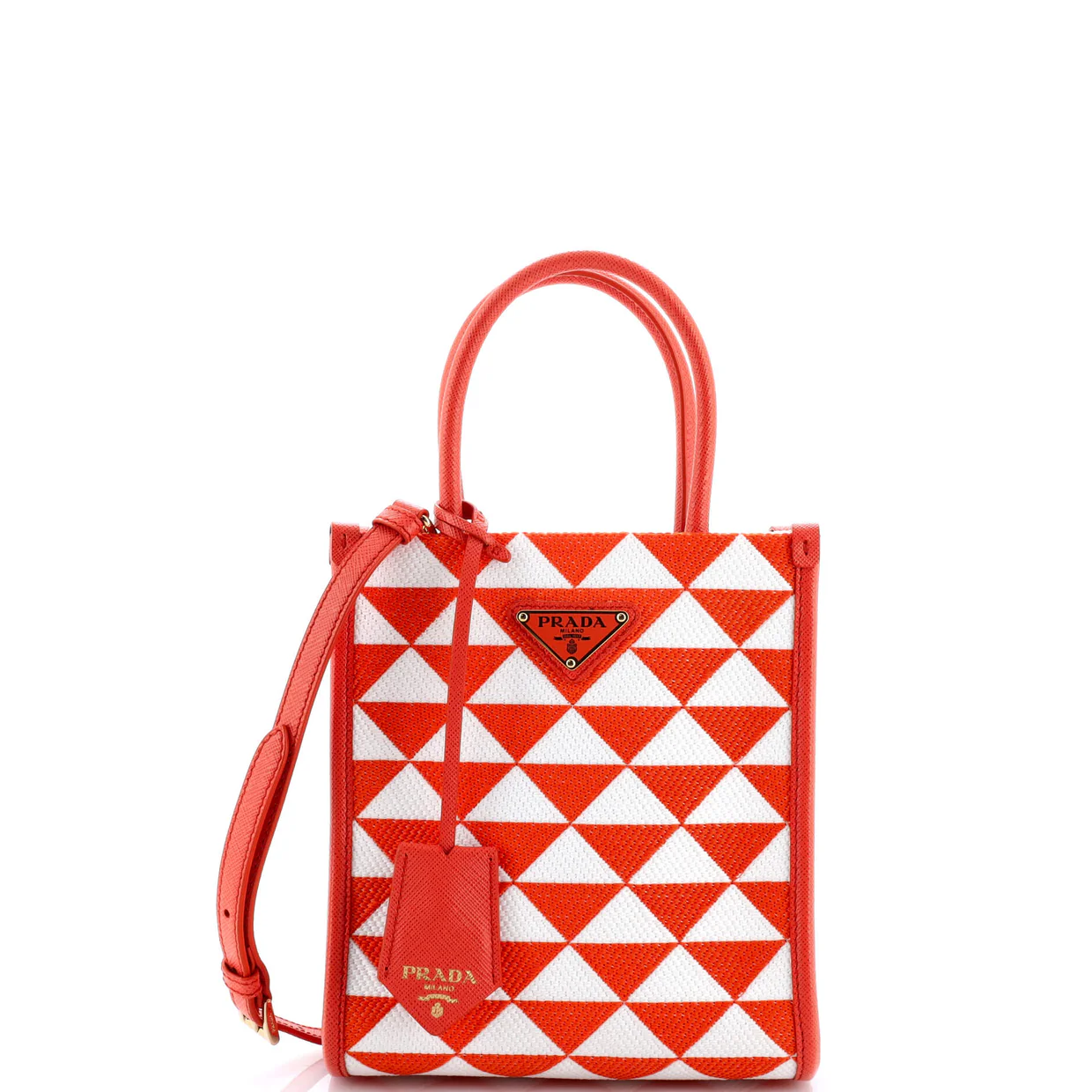 Symbole Shopper Tote Jacquard Mini - Deep Luxury