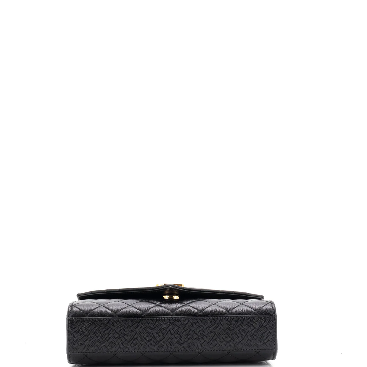 Classic Monogram Envelope Satchel Mixed Matelasse Leather Small - Deep Luxury