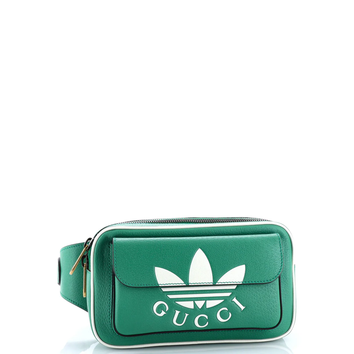x adidas Zip Belt Bag Leather - Deep Luxury