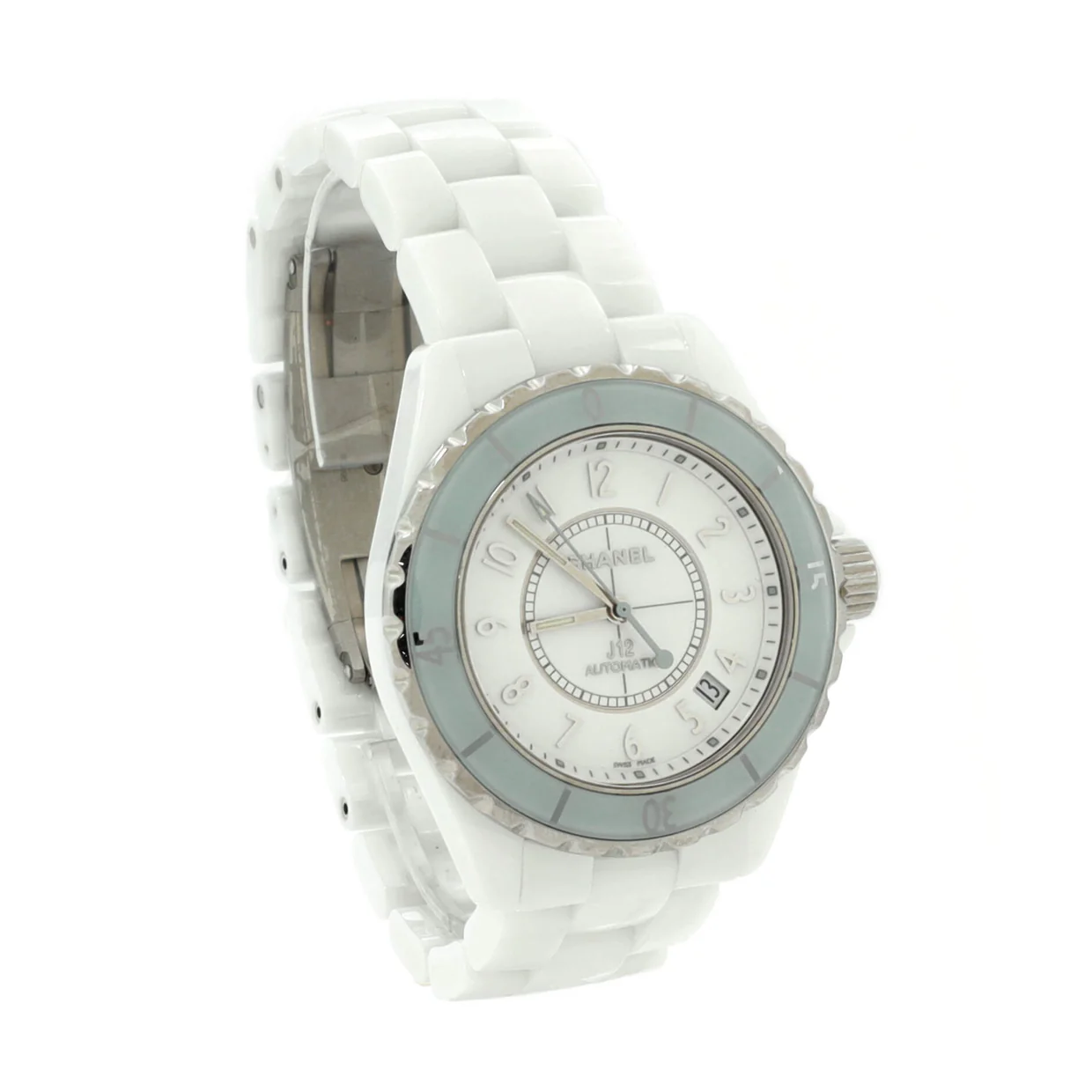 J12 Automatic Watch Ceramic and Stainless Steel 38 - Deep Luxury