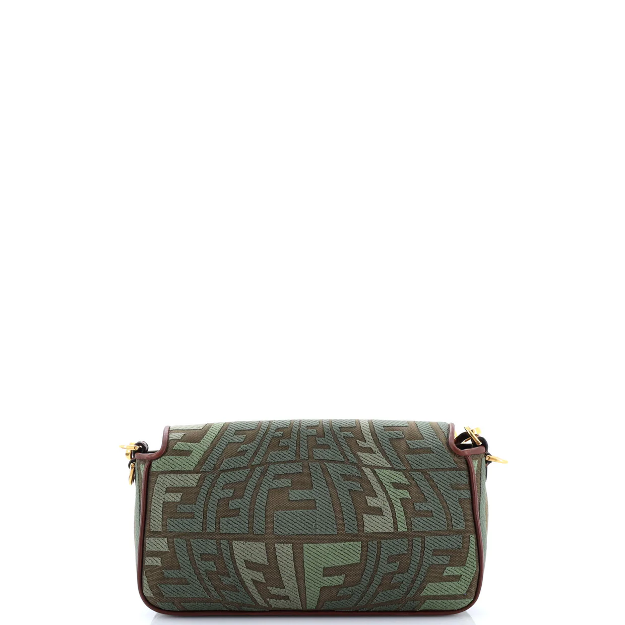 Baguette NM Bag Fish-Eye FF Embroidered Canvas Medium - Deep Luxury