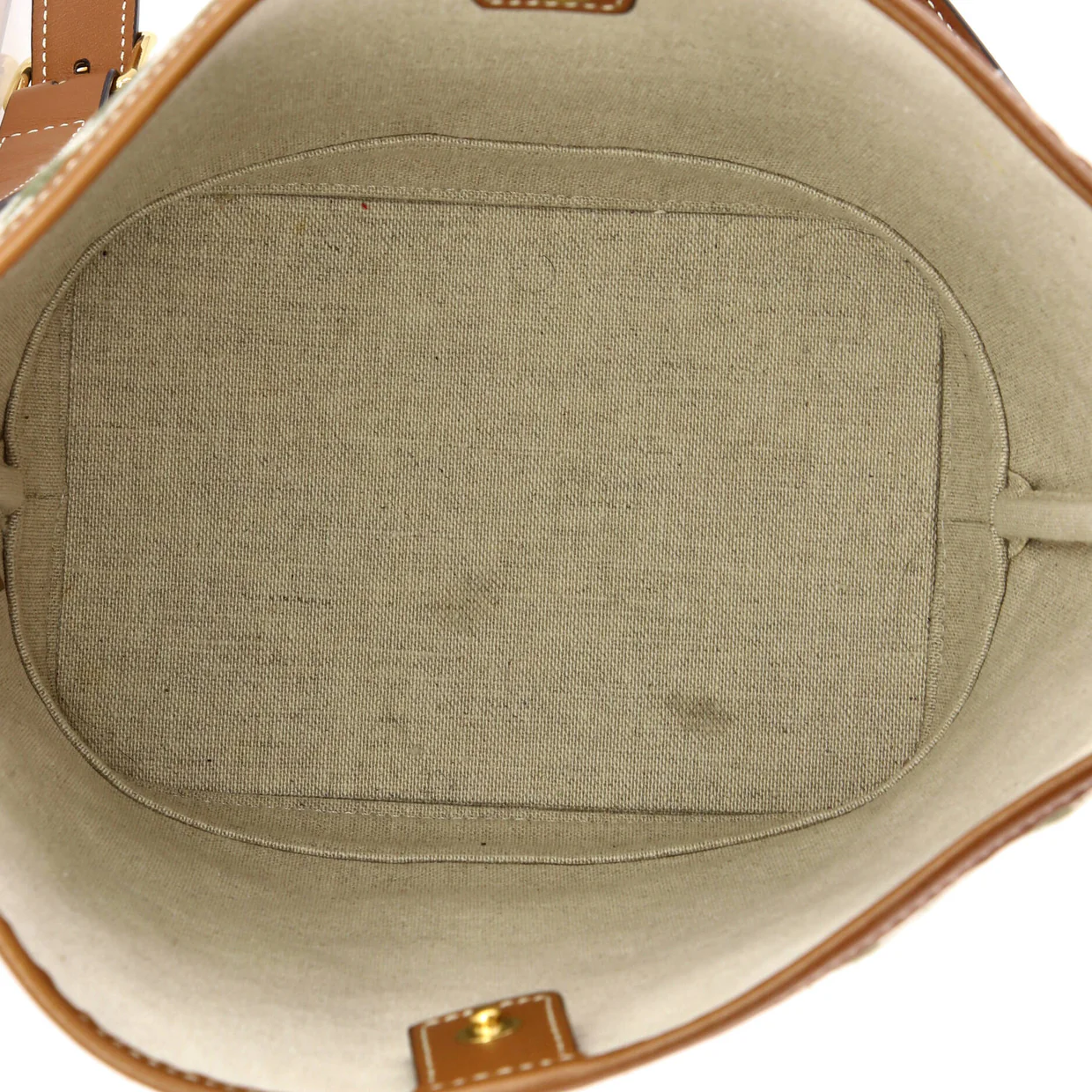 Bucket Shoulder Bag Triomphe Canvas Small - Deep Luxury
