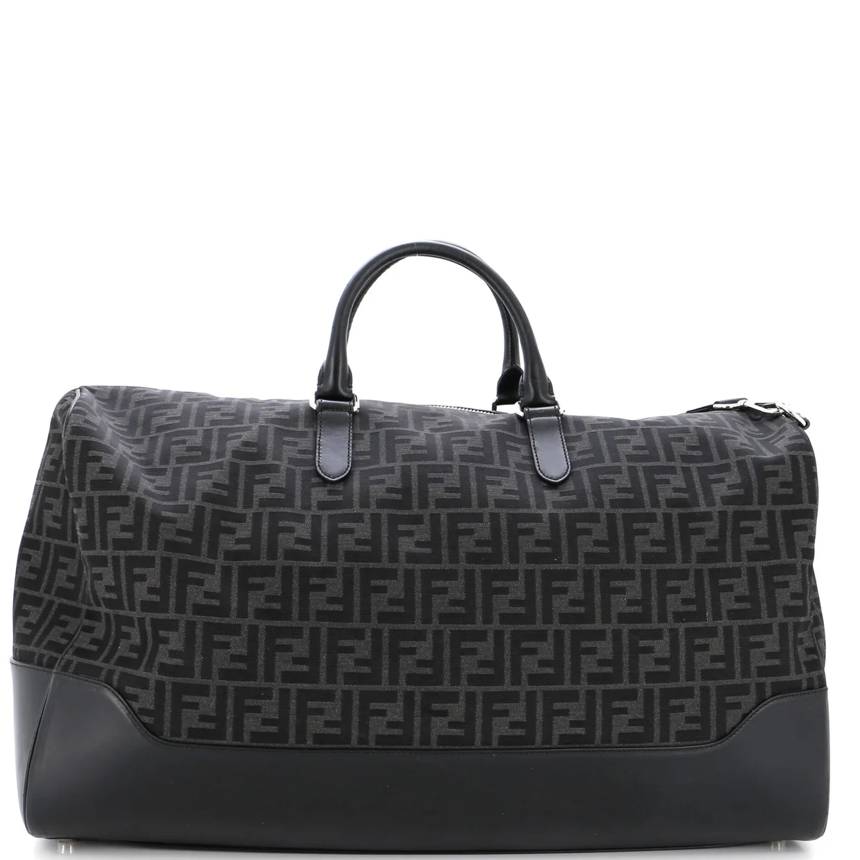 Convertible Duffle Bag Zucca Canvas and Leather Large - Deep Luxury