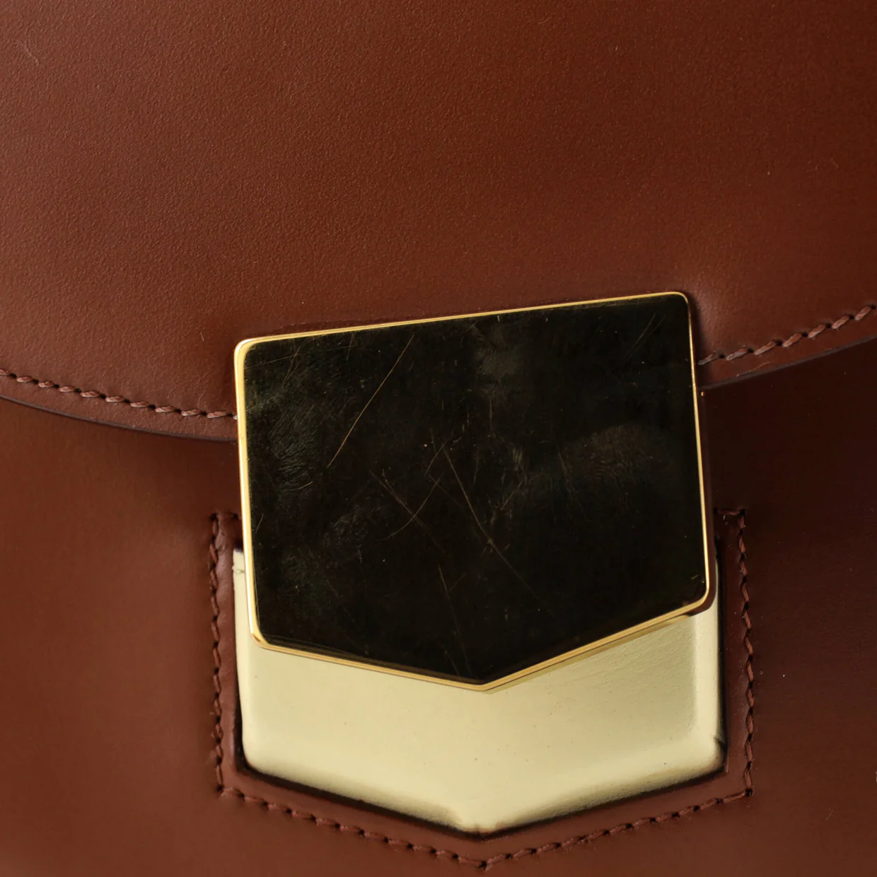 Trotteur Crossbody Bag Calfskin Small - Deep Luxury