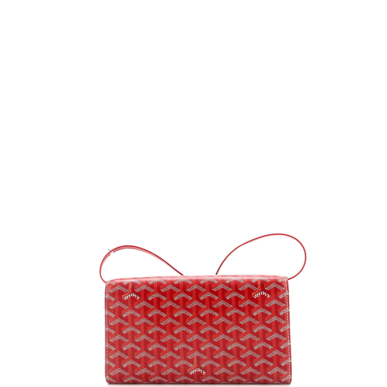 Monte Carlo Clutch with Strap Coated Canvas PM - Deep Luxury