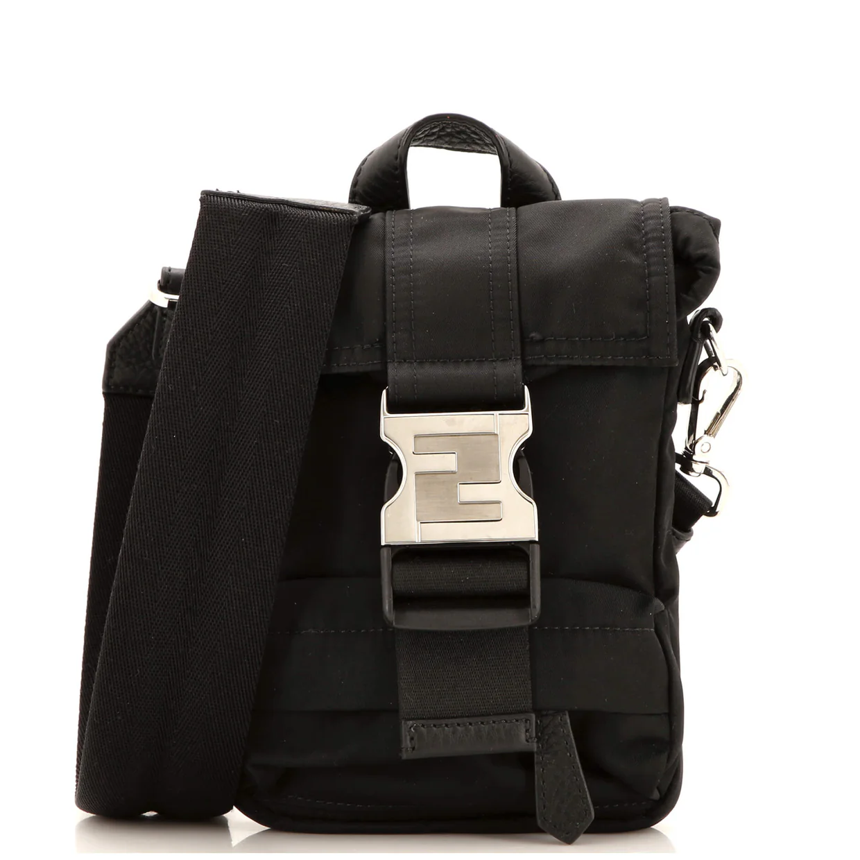 Fendiness Backpack Nylon Mini - Deep Luxury