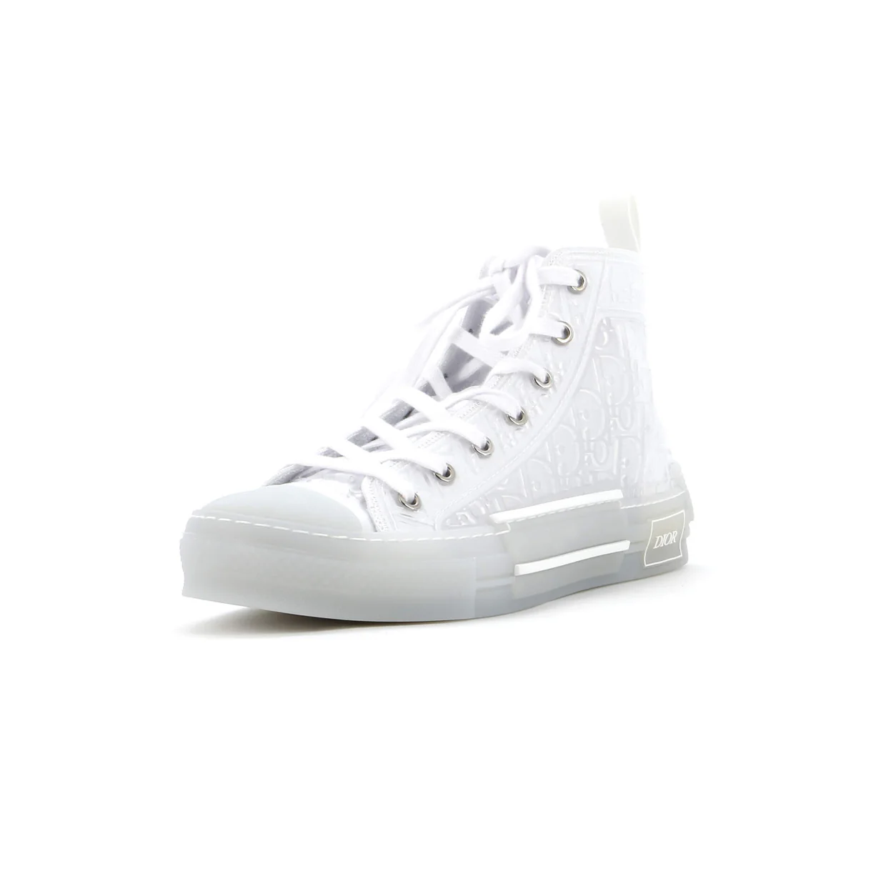 Men's B23 High-Top Sneakers Embossed PVC - Deep Luxury
