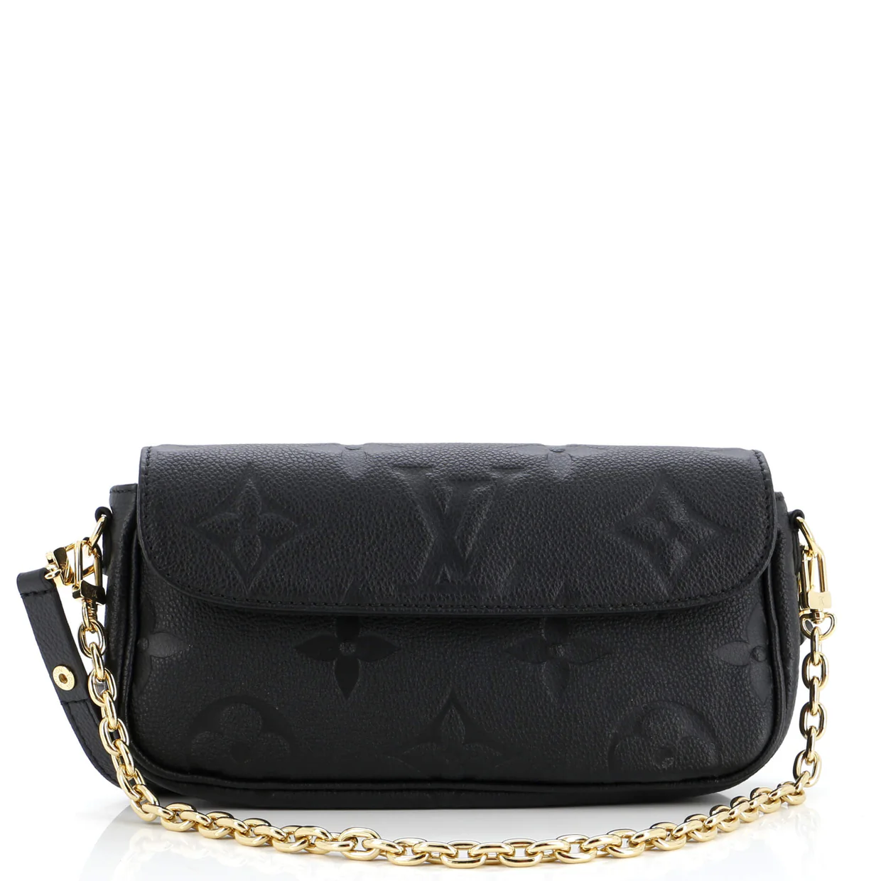Ivy Wallet on Chain Monogram Empreinte Giant - Deep Luxury