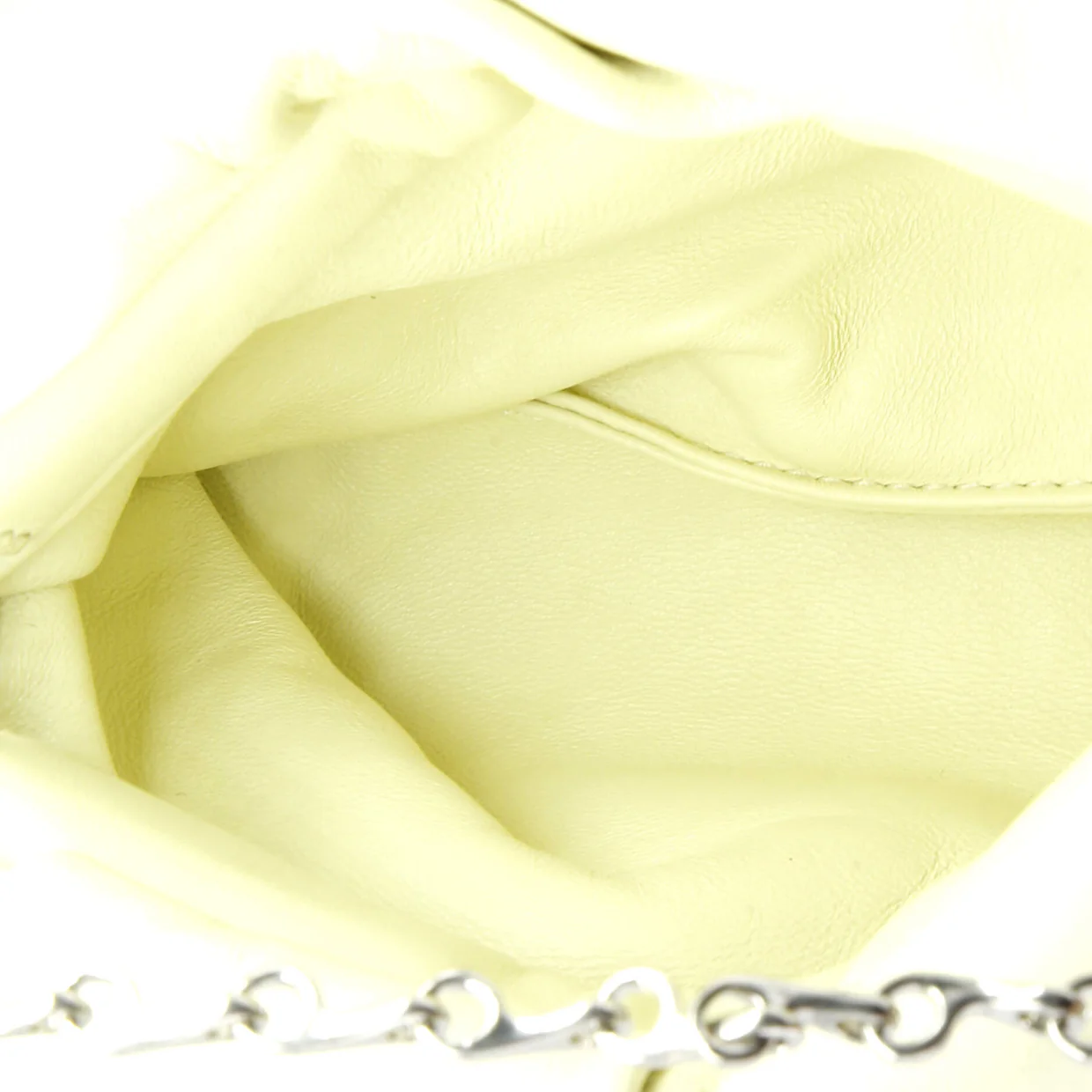 Rose Chain Clutch Leather - Deep Luxury