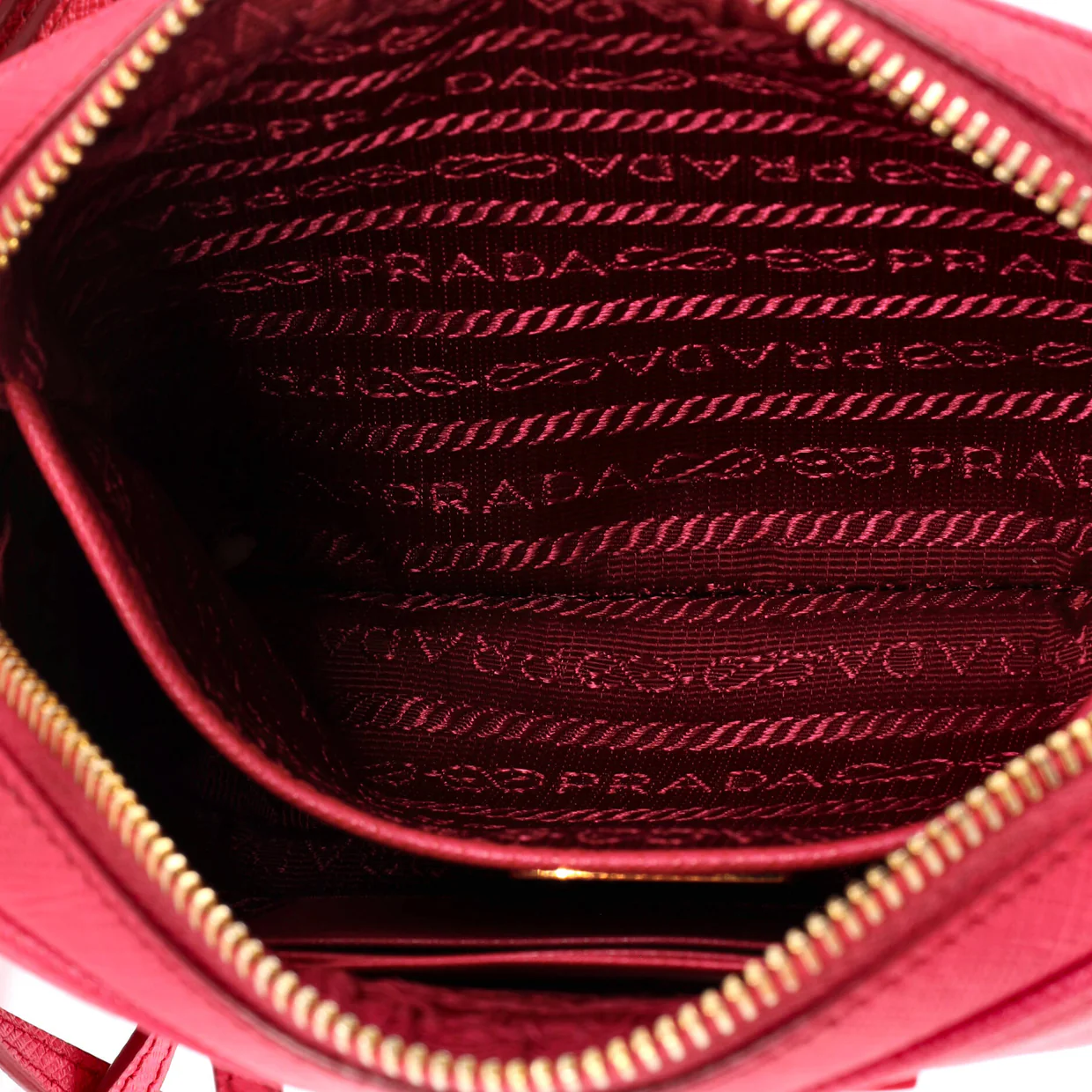 Monochrome Camera Bag Saffiano Leather Small - Deep Luxury