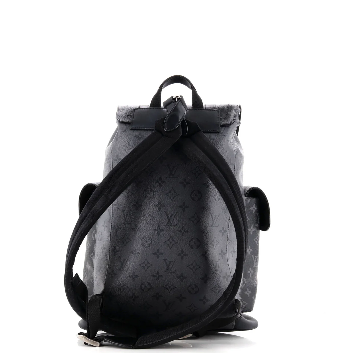 Christopher Backpack Reverse Monogram Eclipse Canvas MM - Deep Luxury