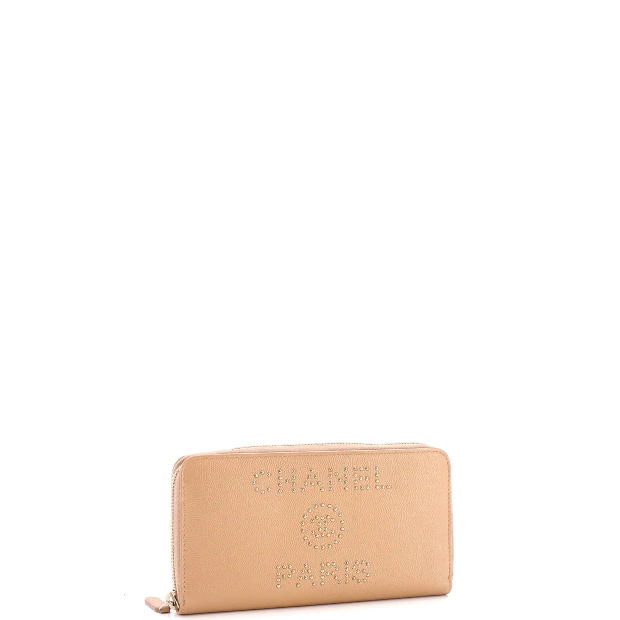 Deauville Zip Around Wallet Caviar Long - Deep Luxury