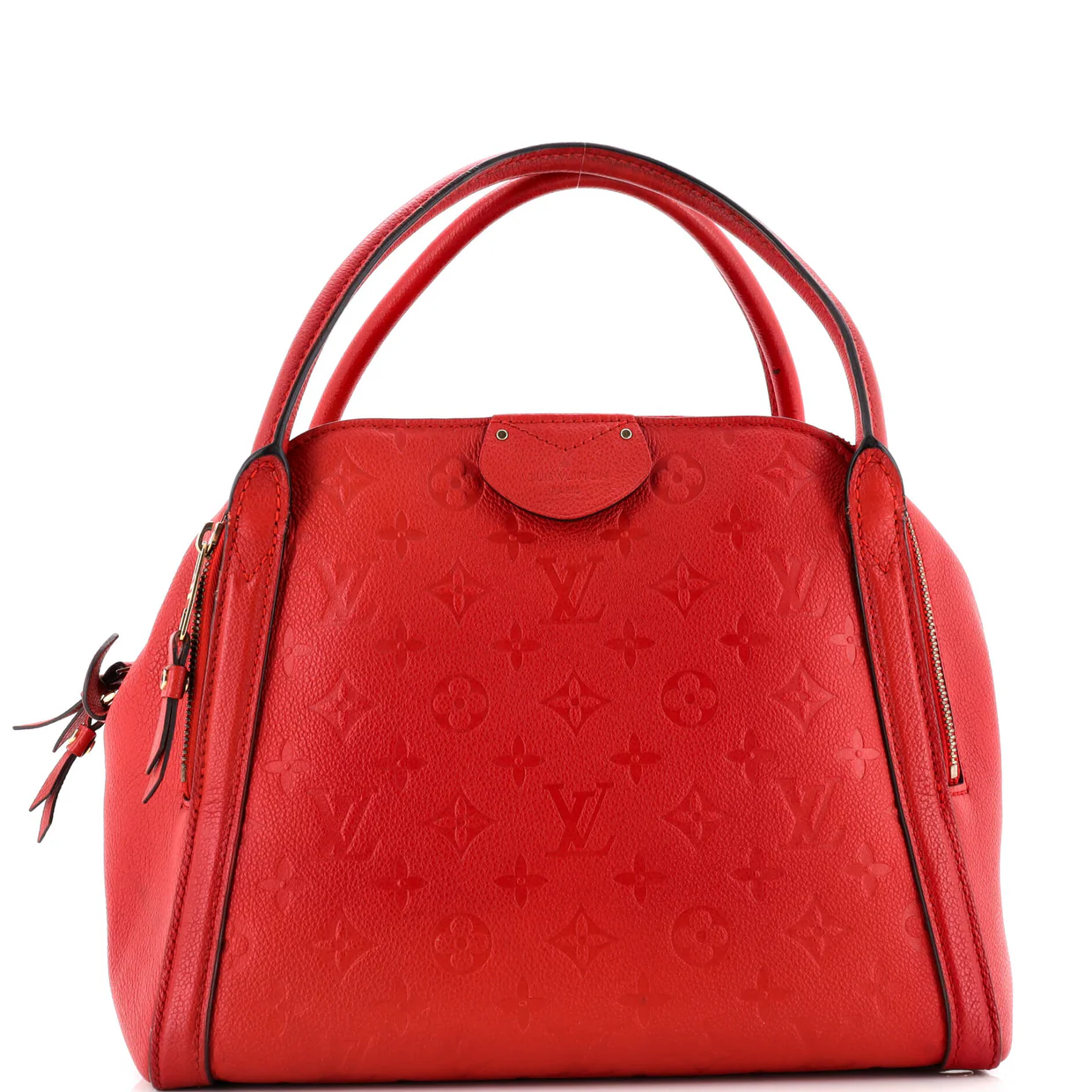 Marais Handbag Monogram Empreinte Leather MM - Deep Luxury