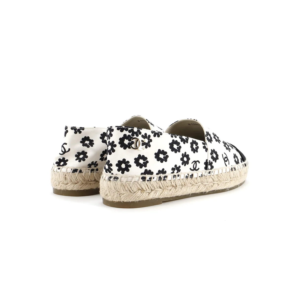 Women's Cap Toe Espadrilles Printed Canvas - Deep Luxury