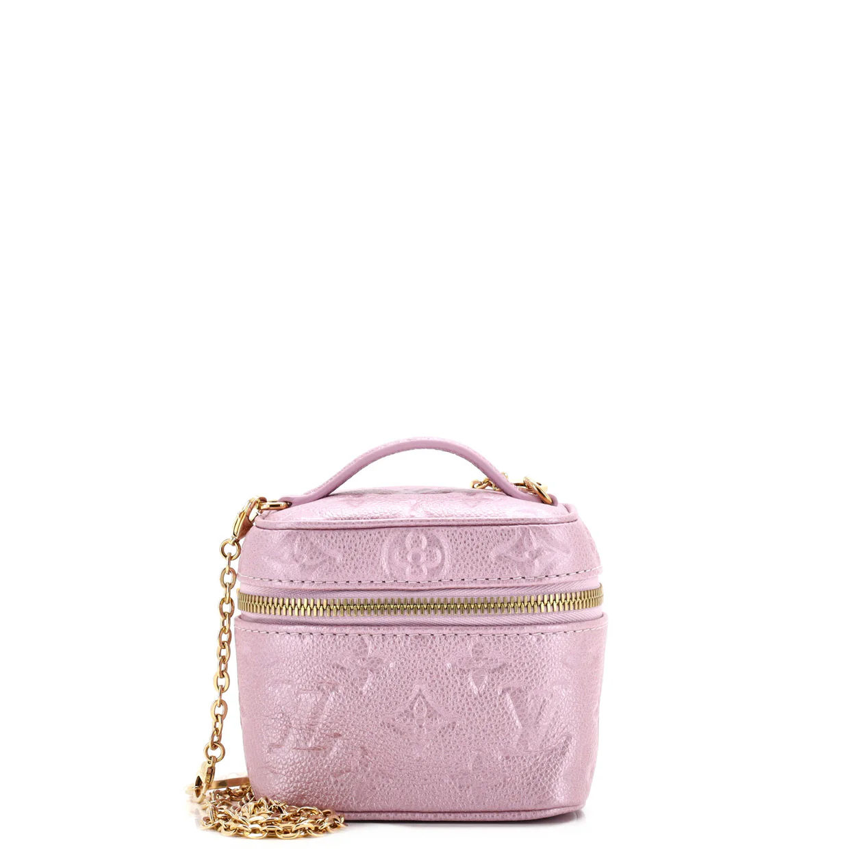 Vanity Handbag Empreinte Leather Micro - Deep Luxury