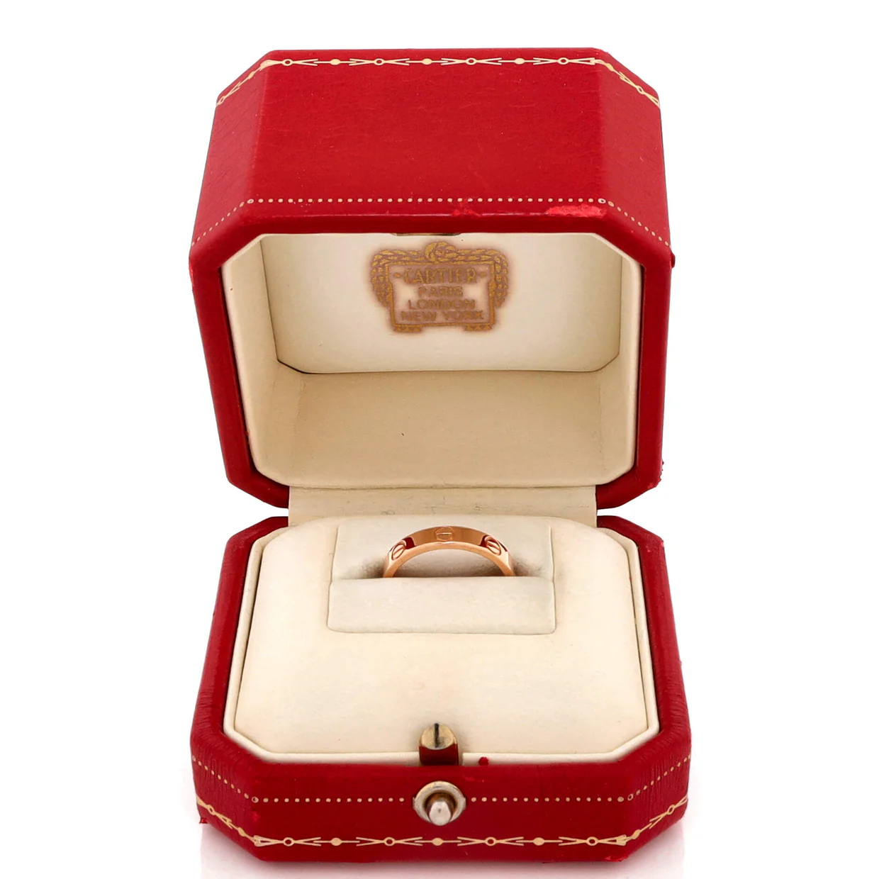 Love Wedding Band Ring 18K Rose Gold - Deep Luxury