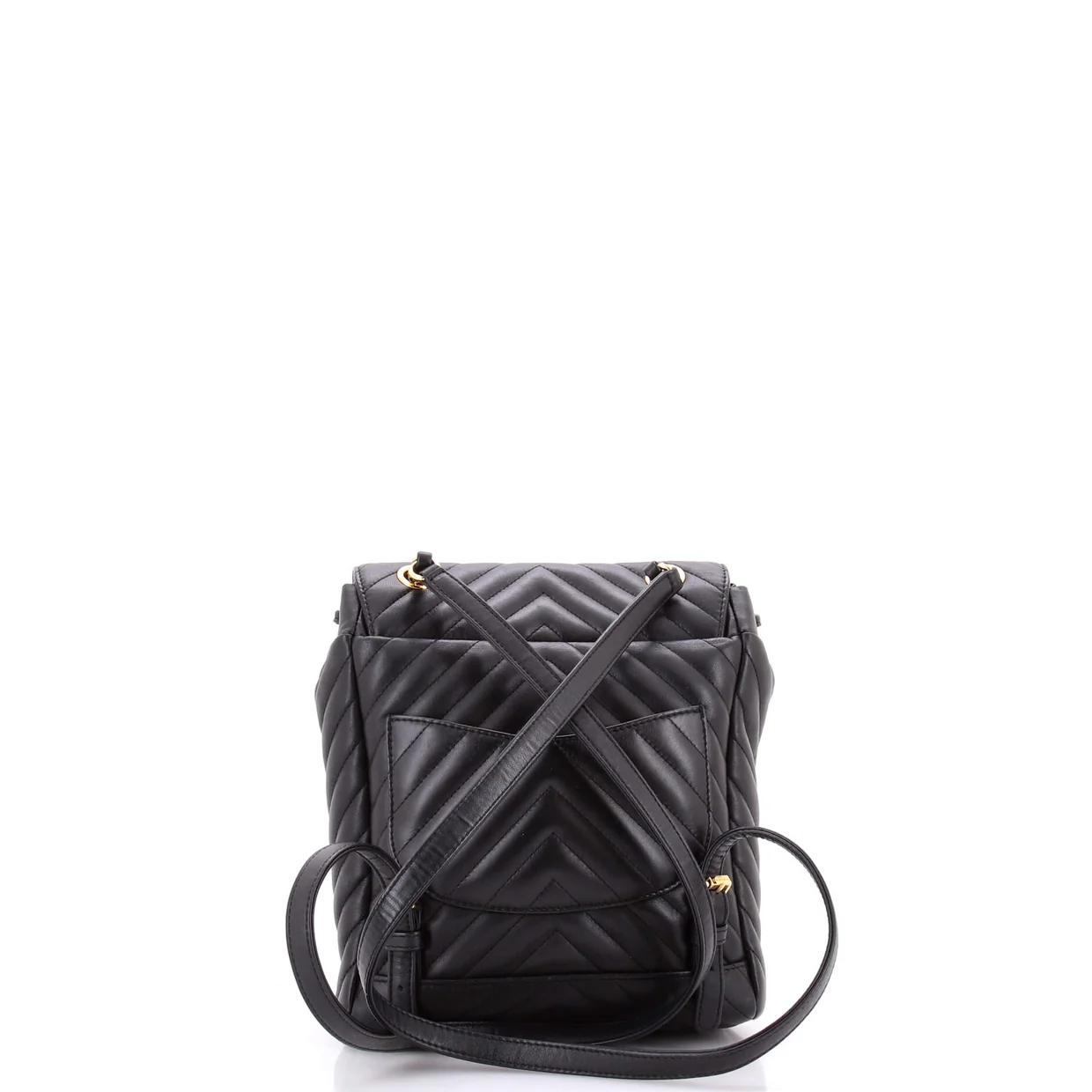 Urban Spirit Backpack Chevron Leather Small - Deep Luxury