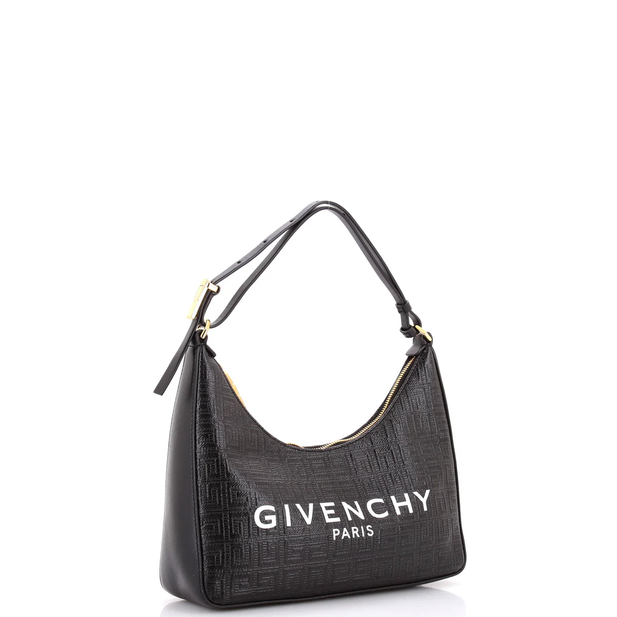 Moon Cut Out Bag 4G Coated Canvas Small - Deep Luxury