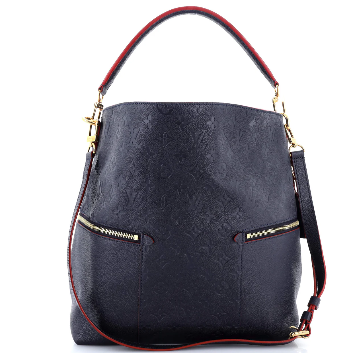 Melie Handbag Monogram Empreinte Leather - Deep Luxury