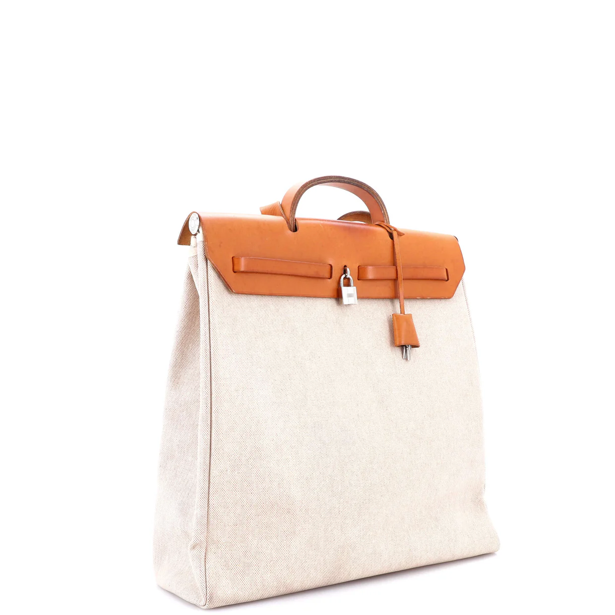 Herbag Toile and Leather MM - Deep Luxury