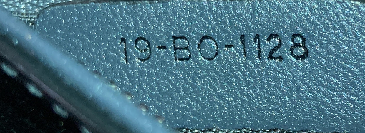 Diorama Wallet on Chain Cannage Embossed Calfskin - Deep Luxury