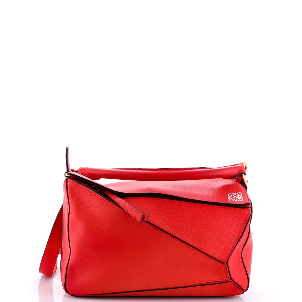 Puzzle Bag Leather Medium - Deep Luxury