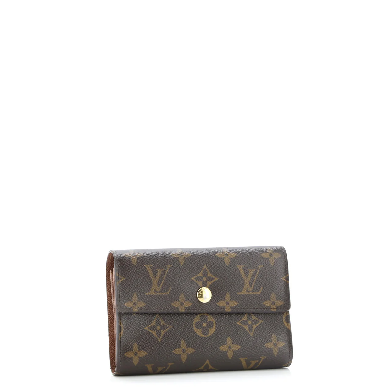 Alexandra Wallet Monogram Canvas - Deep Luxury