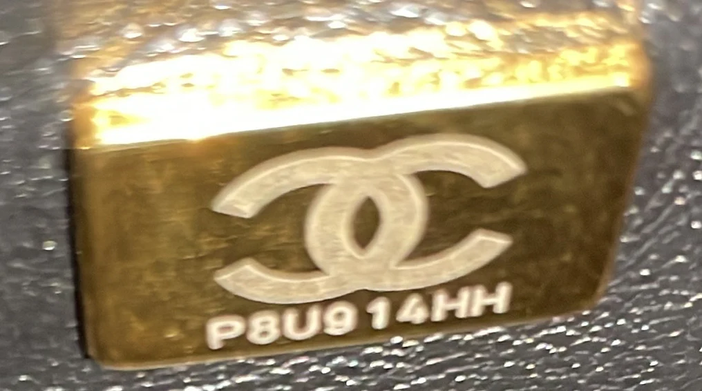 CC Enamel Pearl Charm Me Square Flap Bag Quilted Lambskin Mini - Deep Luxury