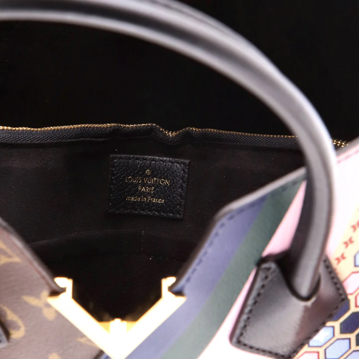 Kimono Handbag Limited Edition Monogram Canvas and Leather MM - Deep Luxury