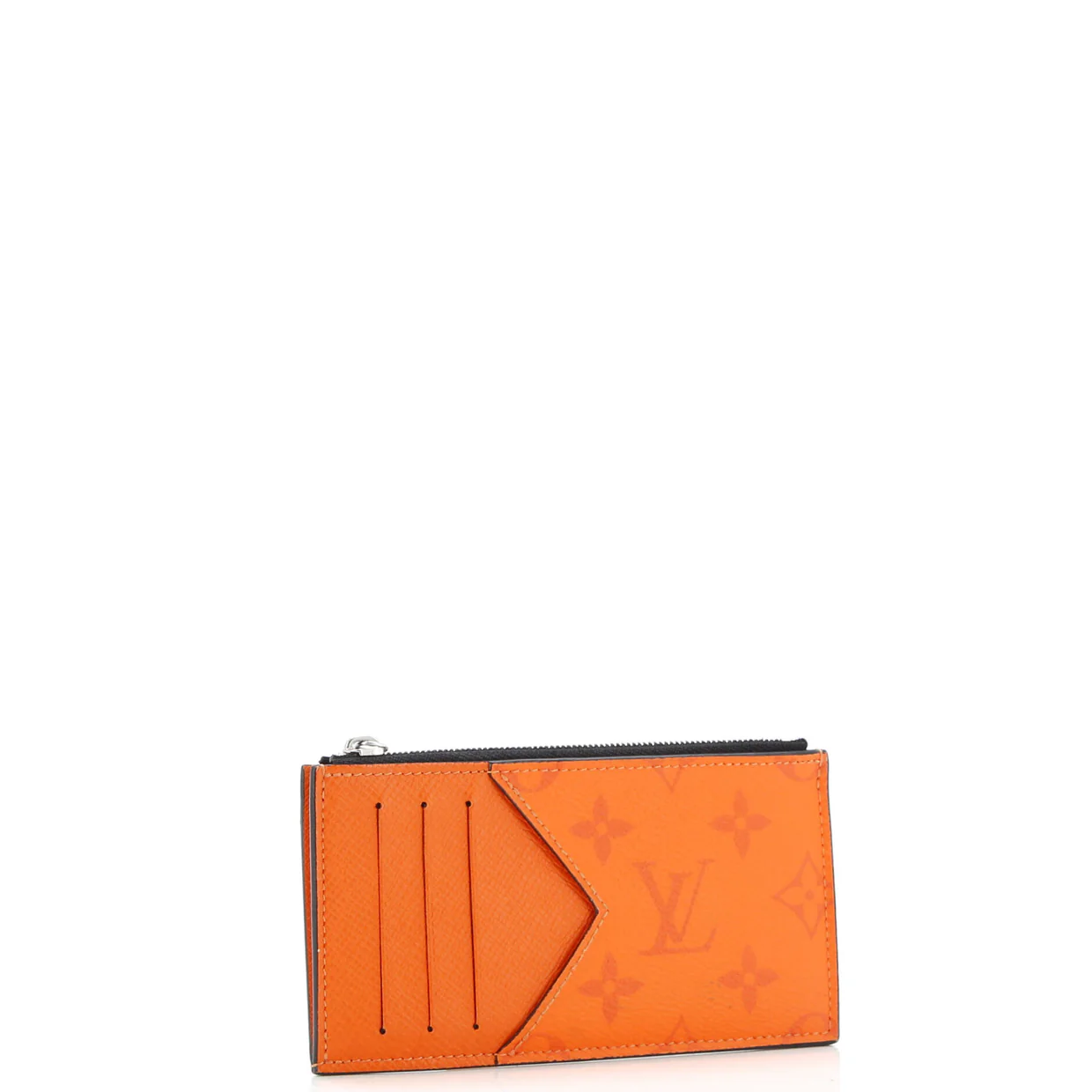 Coin Card Holder Monogram Taigarama - Deep Luxury