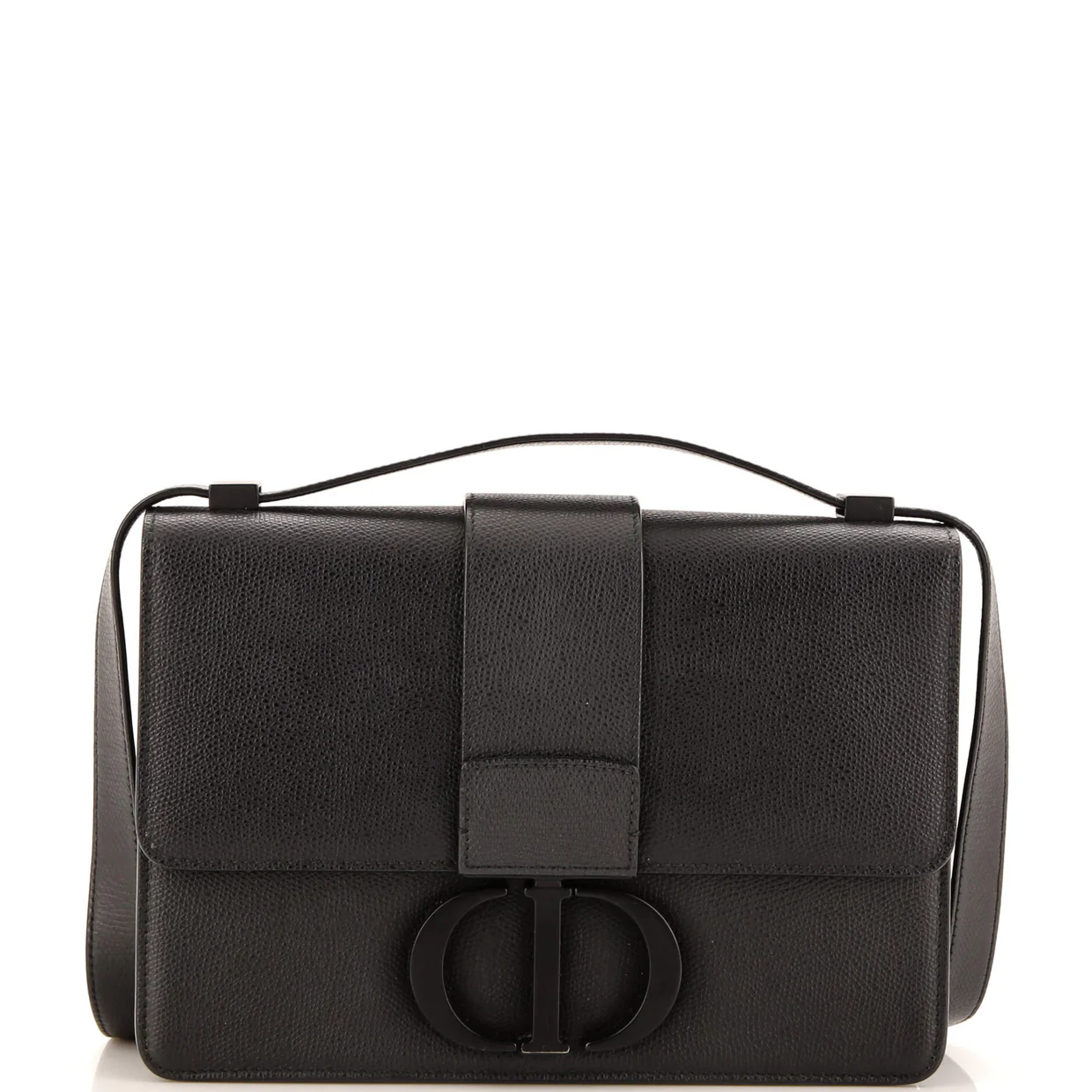 Ultra Matte 30 Montaigne Flap Bag Leather - Deep Luxury