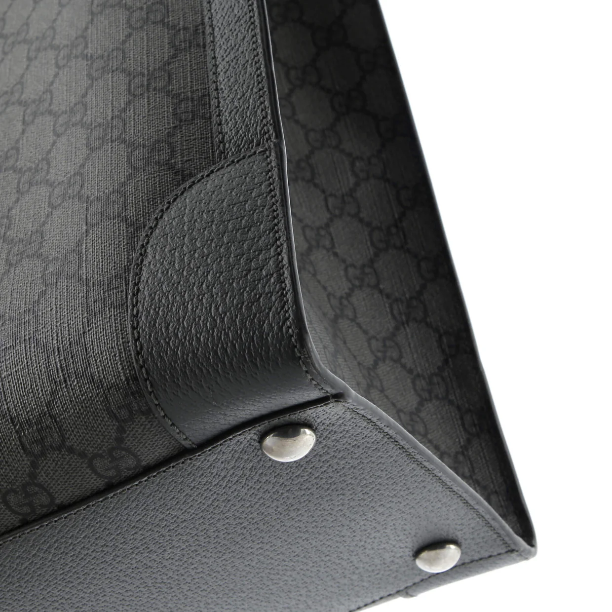 Ophidia Convertible Open Tote GG Coated Canvas Large - Deep Luxury