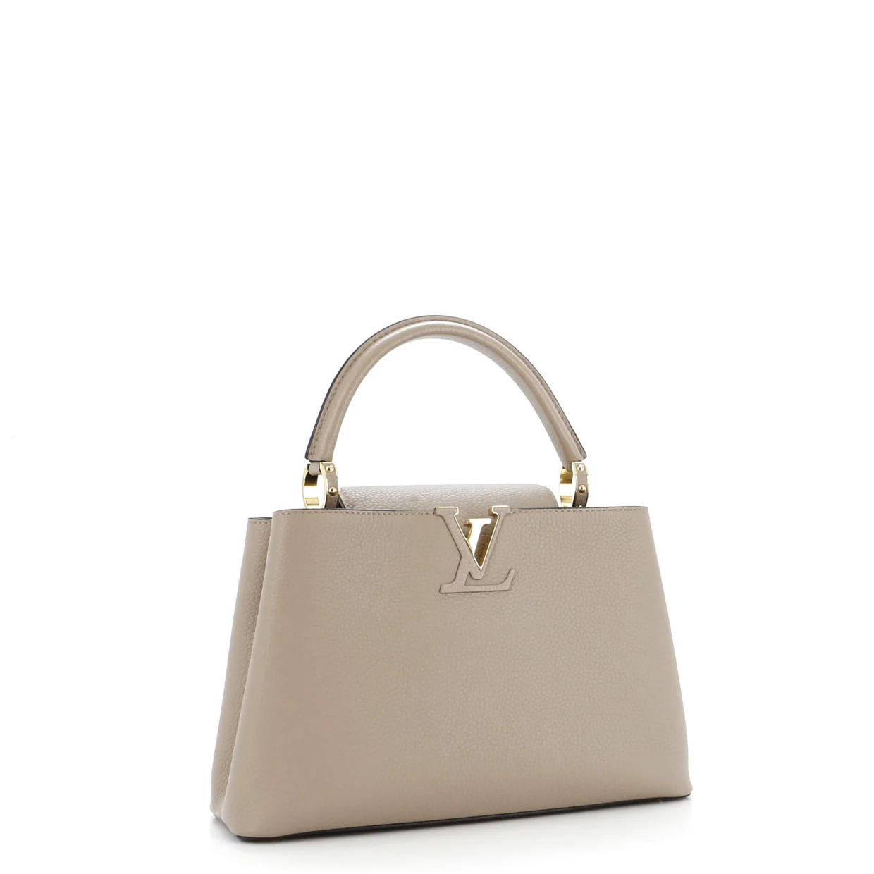 Capucines Bag Leather PM - Deep Luxury