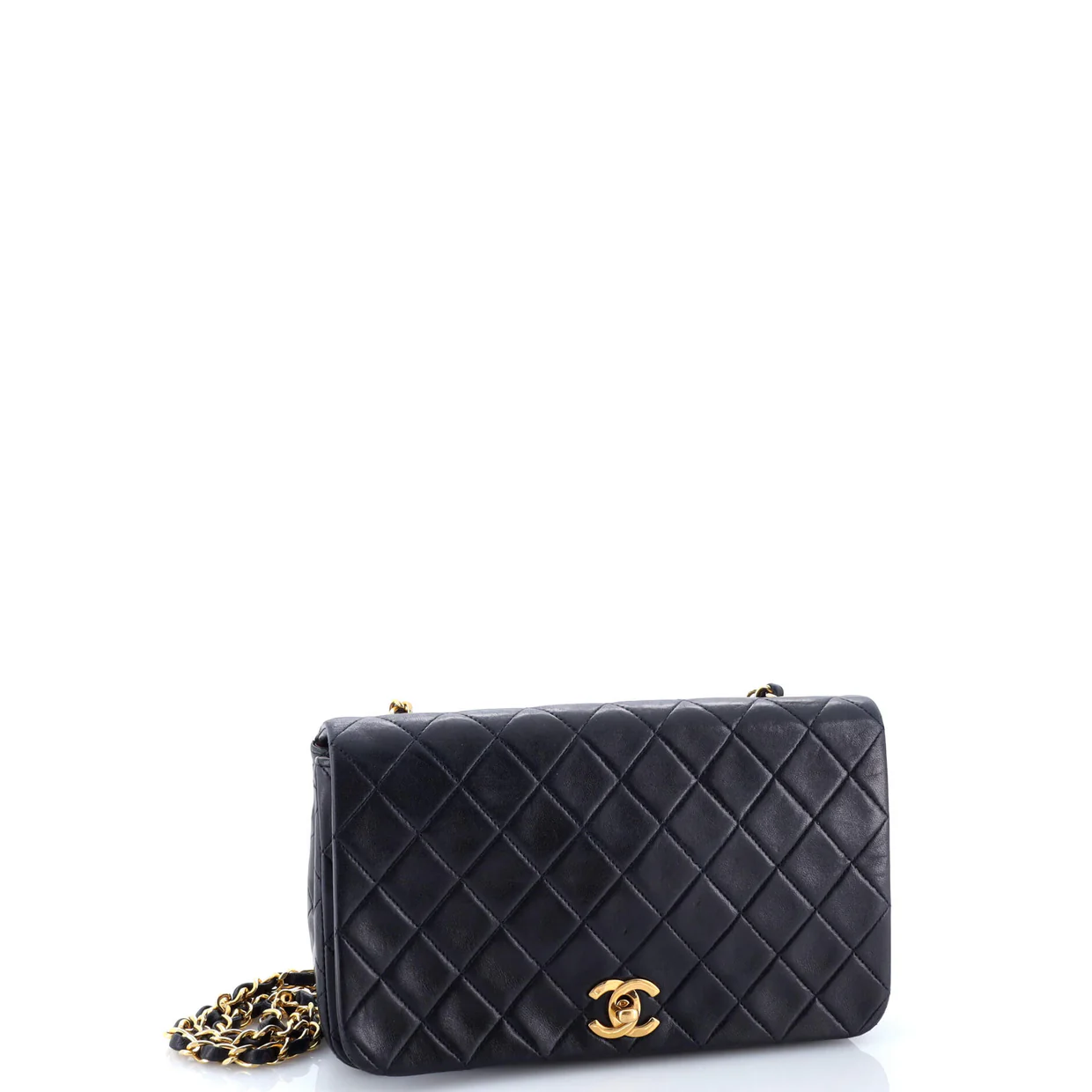 Vintage Full Flap Bag Quilted Lambskin Medium - Deep Luxury