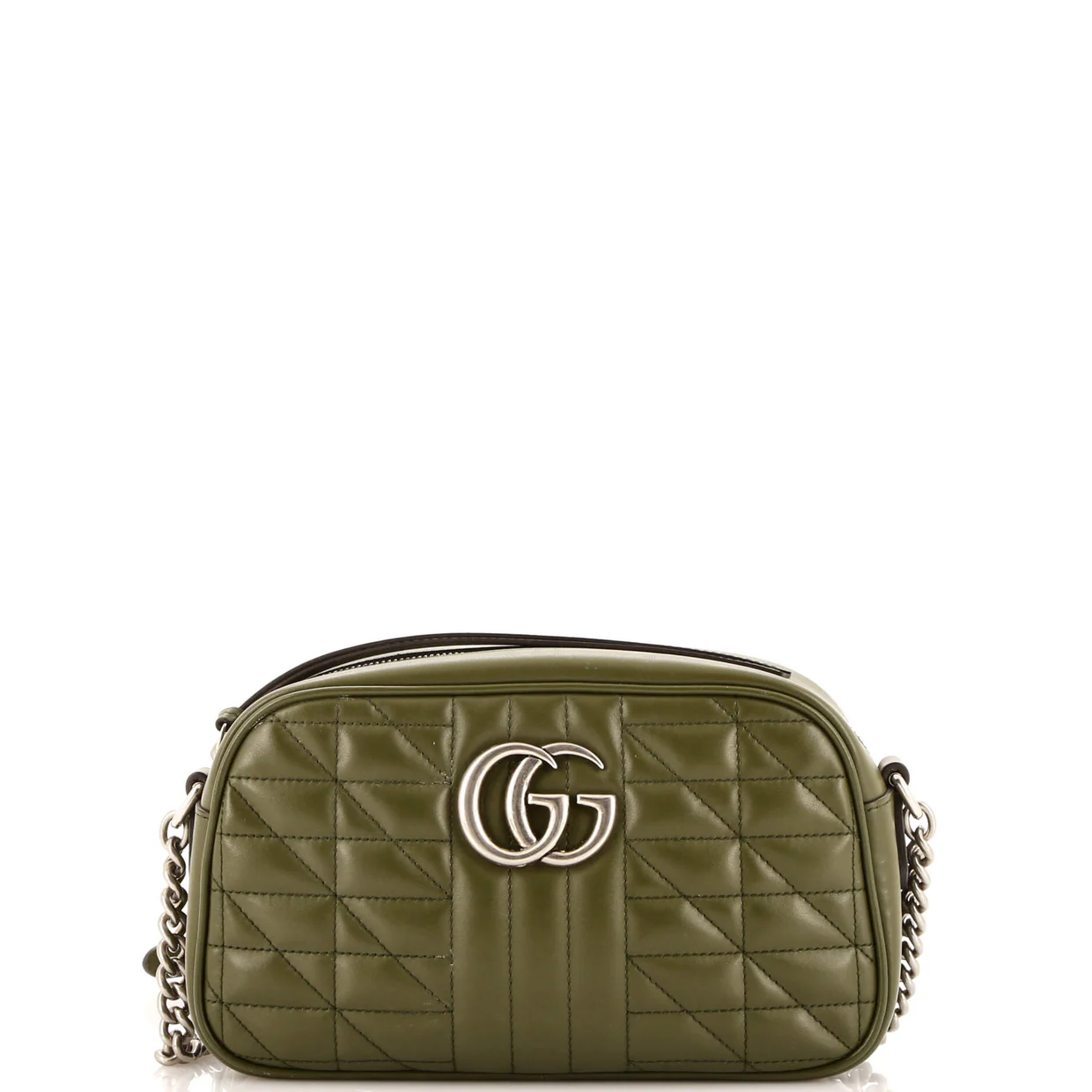 GG Marmont Shoulder Bag Mixed Matelasse Leather Small - Deep Luxury