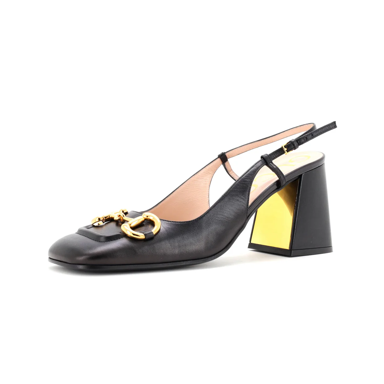 Women's Horsebit Slingback Pumps Leather - Deep Luxury