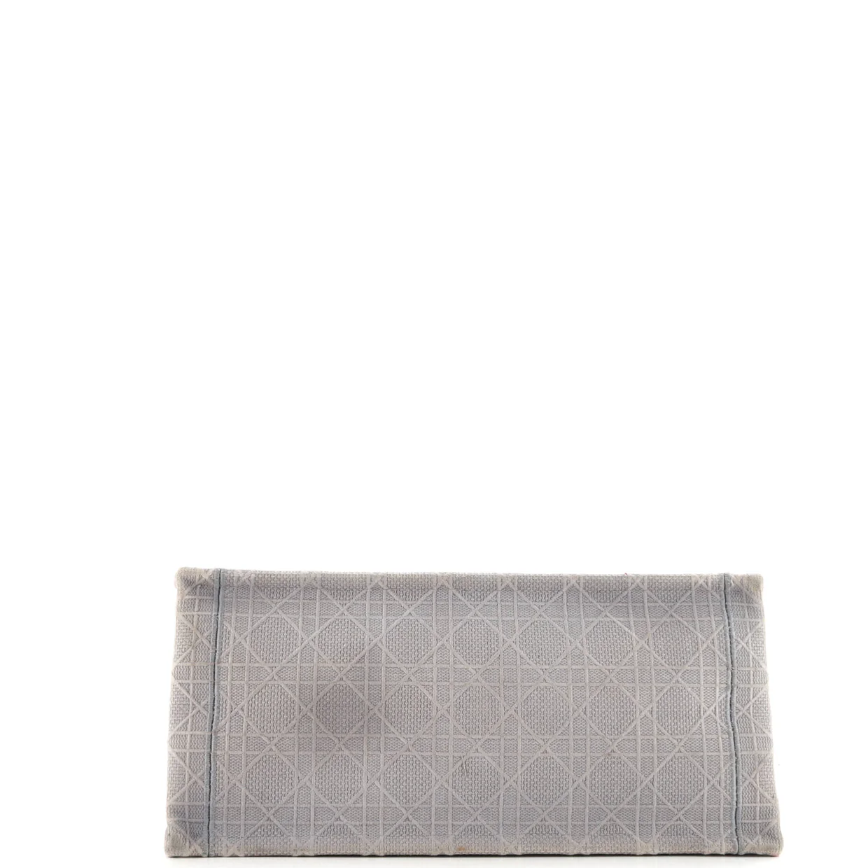 Book Tote Cannage Embroidered Canvas Medium - Deep Luxury