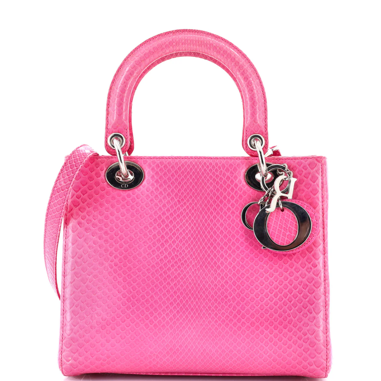 Lady Dior Bag Python Medium - Deep Luxury