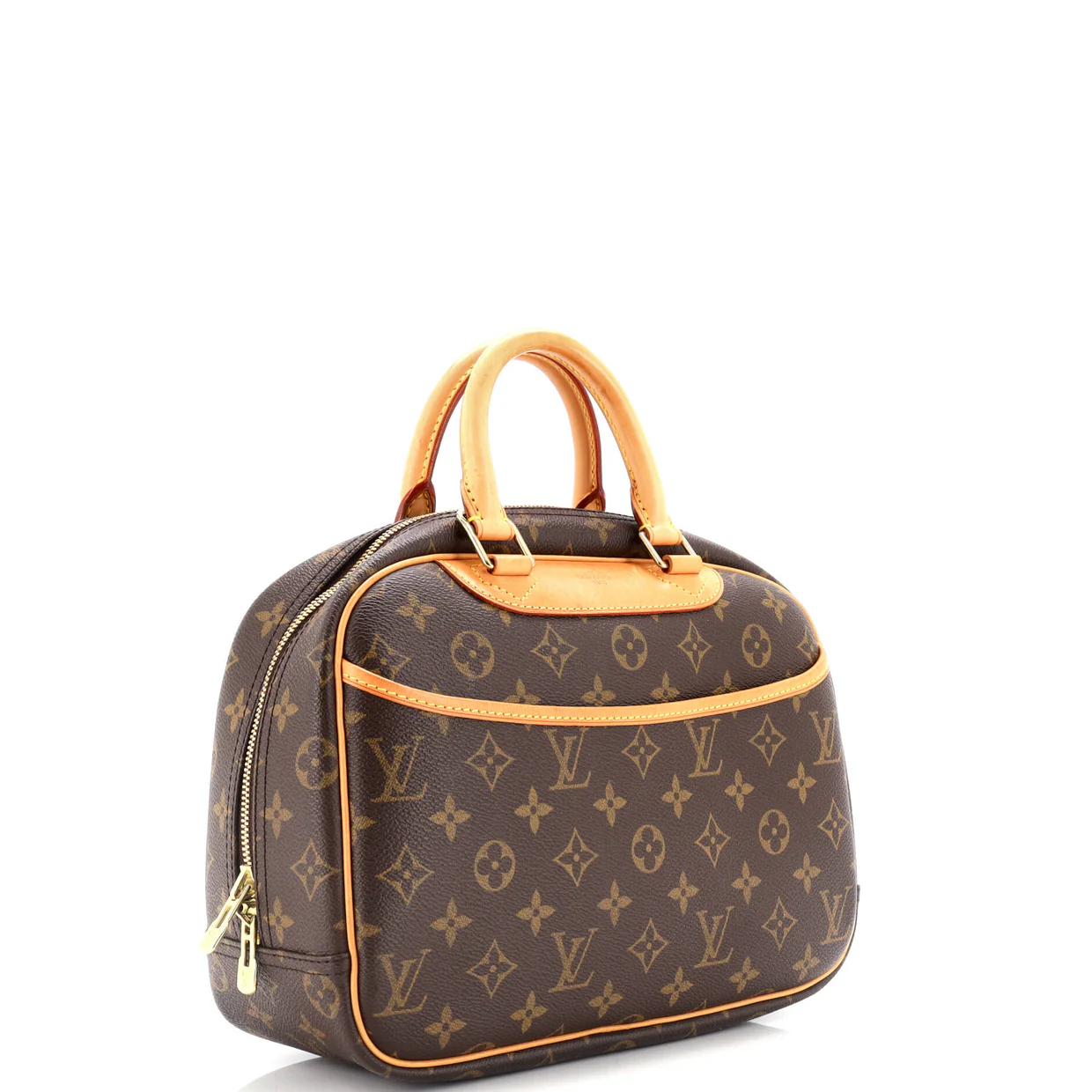 Trouville Handbag Monogram Canvas - Deep Luxury