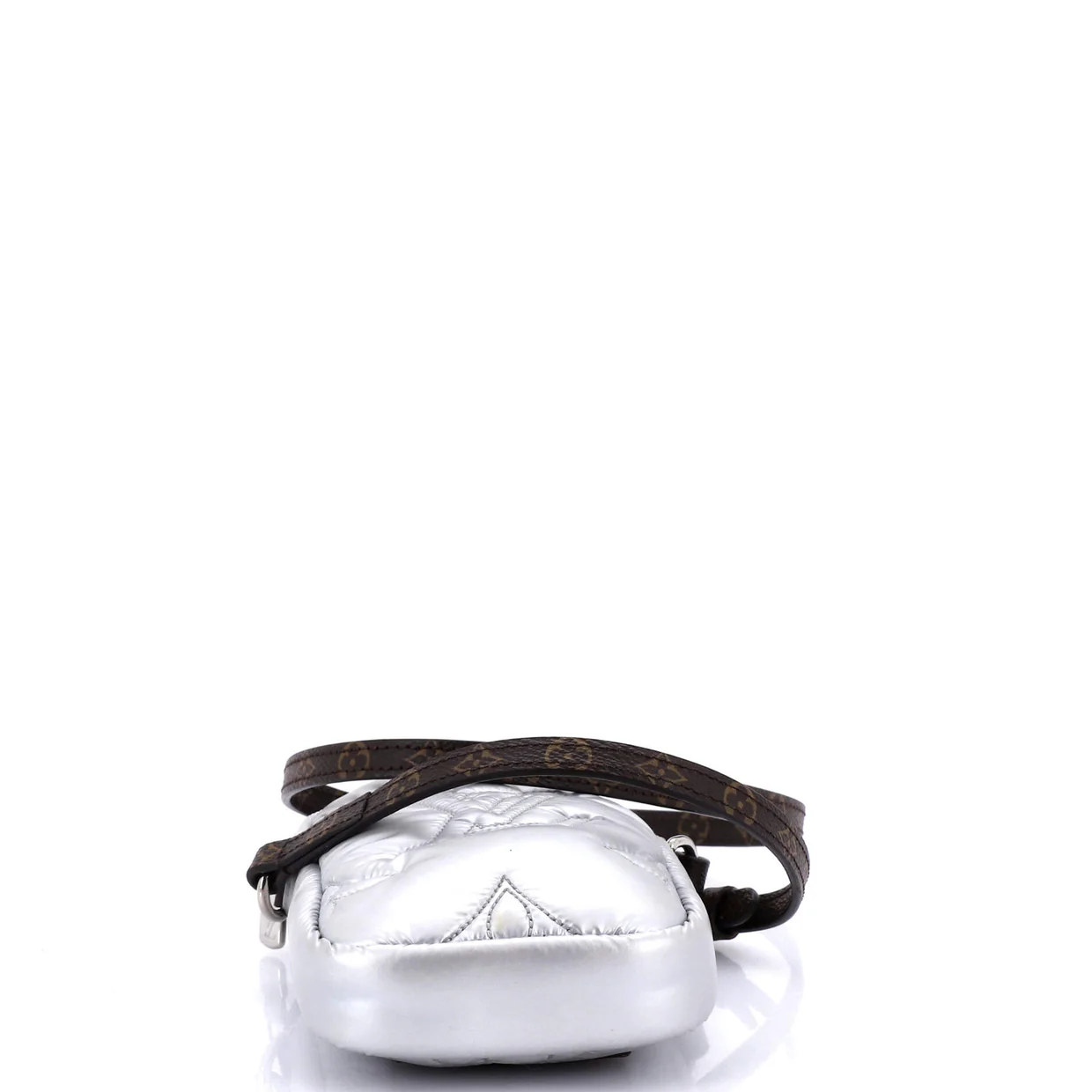 Pillow Phone Pouch Monogram Quilted Econyl Nylon - Deep Luxury