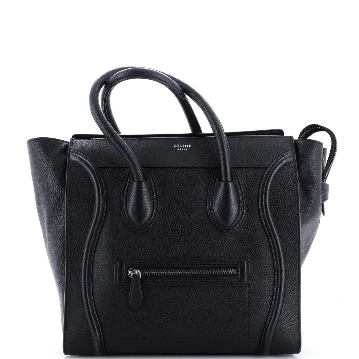 Luggage Bag Grainy Leather Mini - Deep Luxury