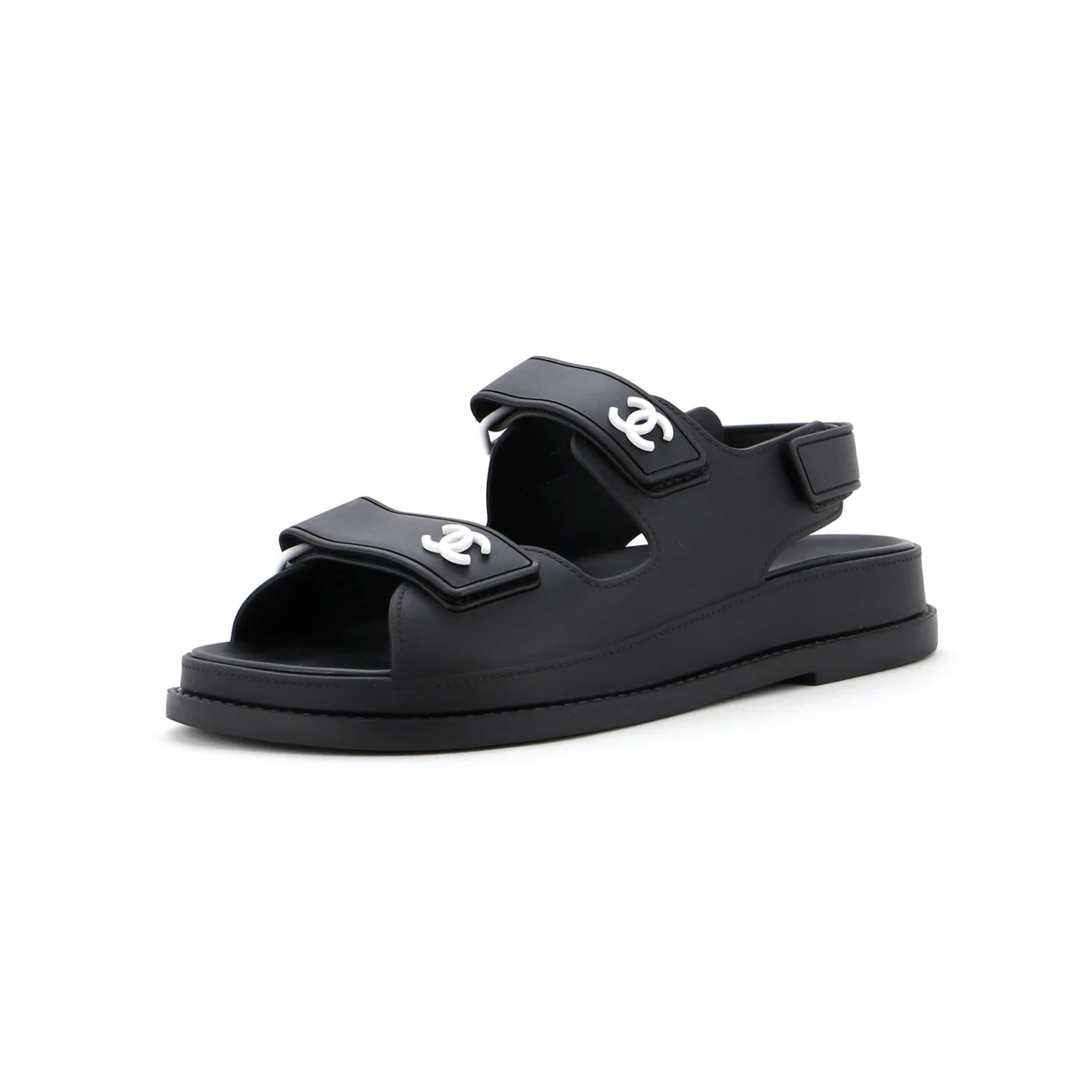 Women's Velcro Dad Sandals Rubber - Deep Luxury