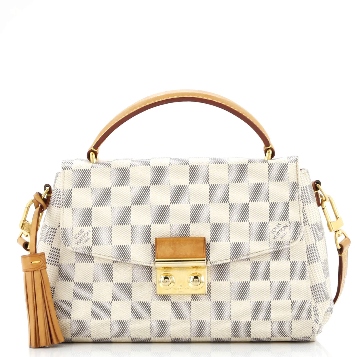 Croisette Handbag Damier - Deep Luxury