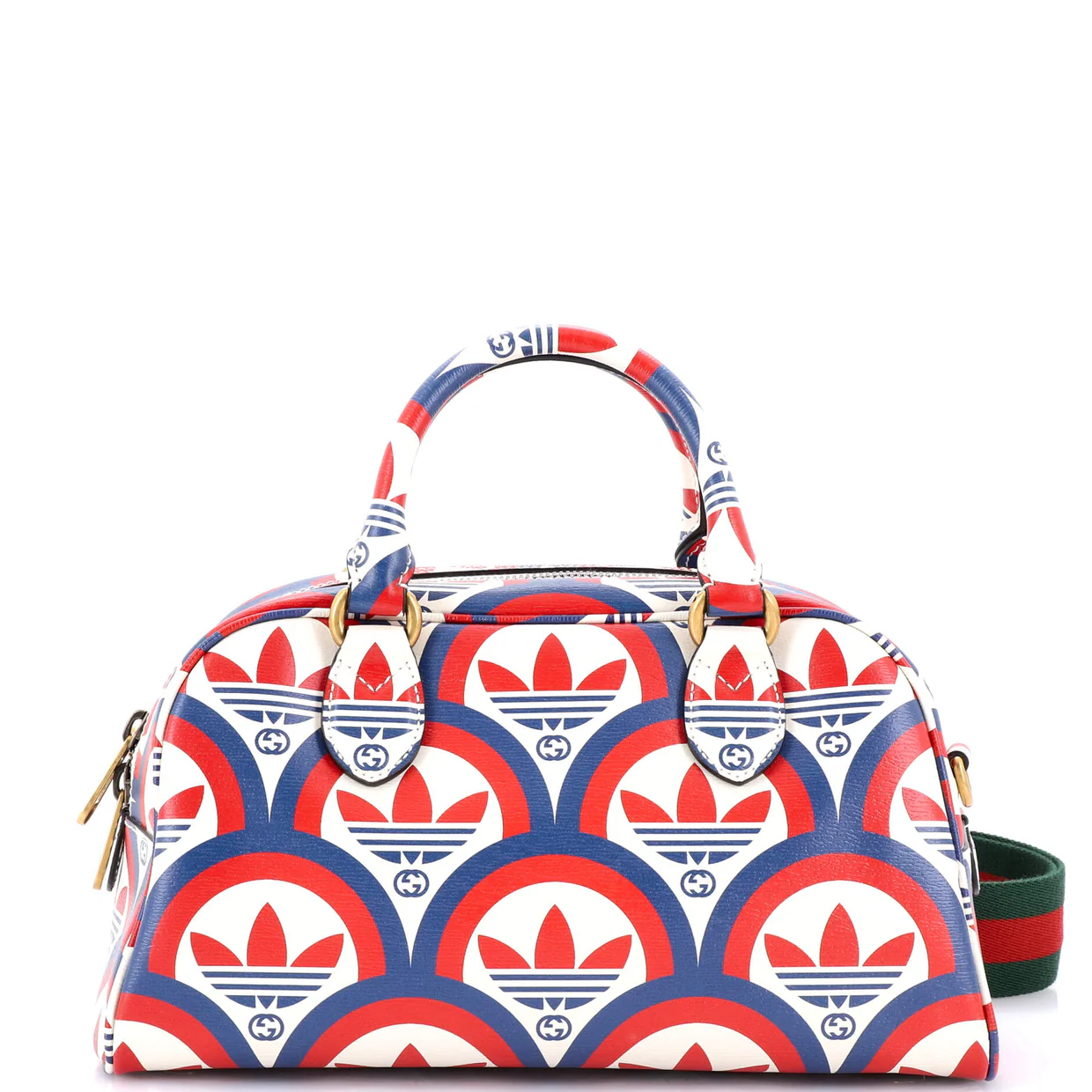 x adidas Duffle Bag Printed Leather Mini - Deep Luxury