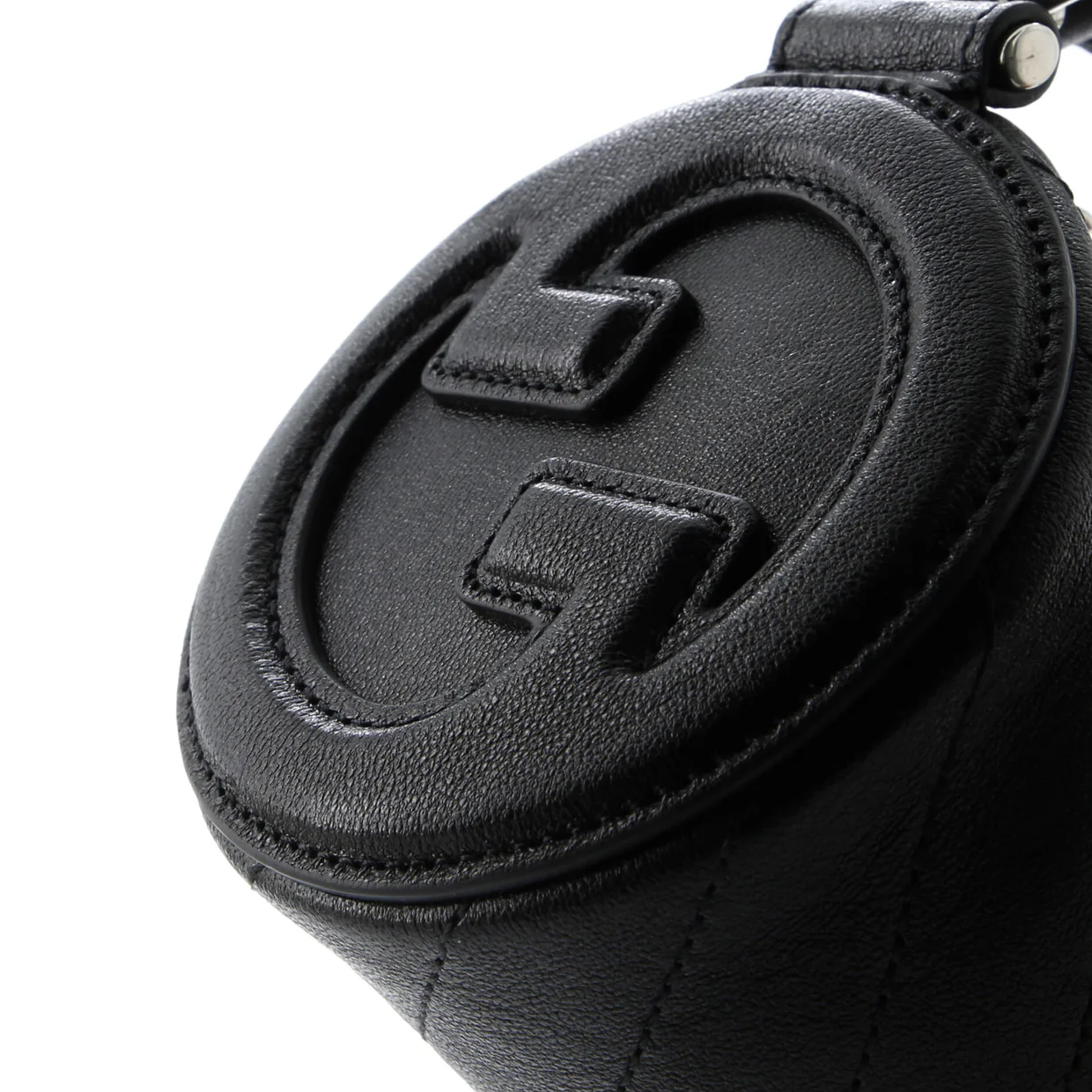 Blondie Shoulder Bag Diagonal Quilted Leather Mini - Deep Luxury