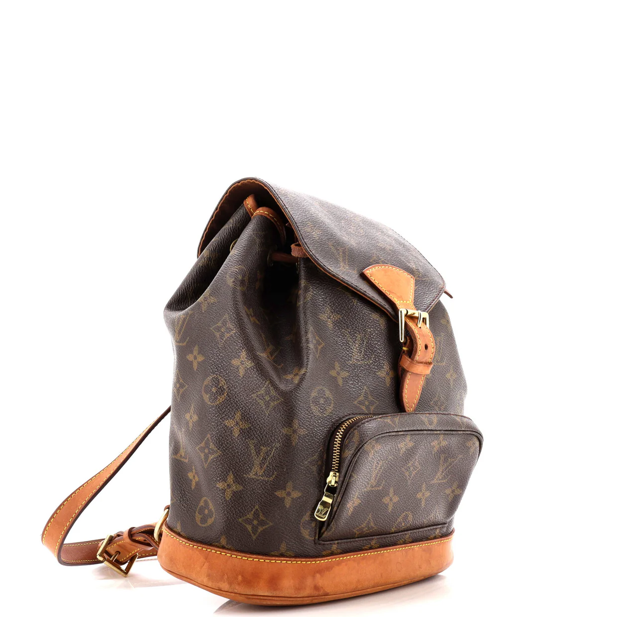 Vintage Montsouris Backpack Monogram Canvas MM - Deep Luxury