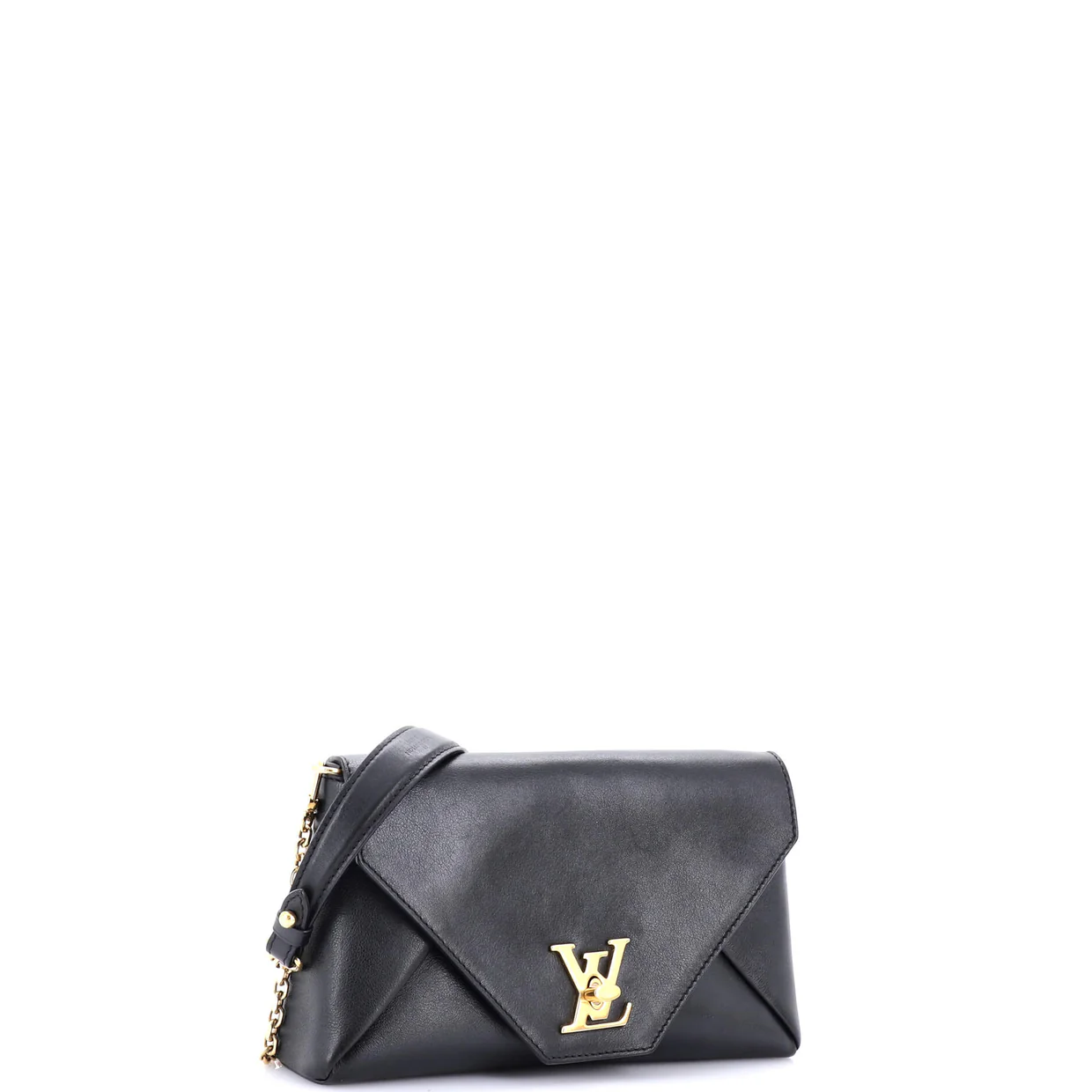 Love Note Chain Clutch Leather - Deep Luxury