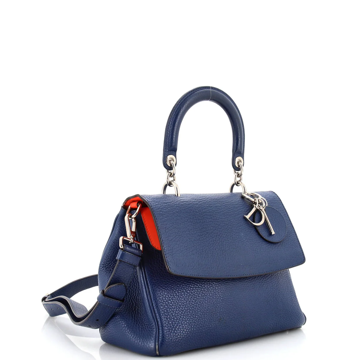 Be Dior Bag Pebbled Leather Small - Deep Luxury
