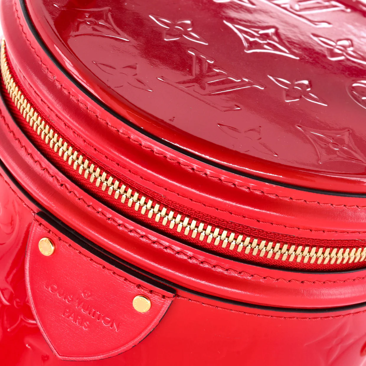 Cannes Handbag Monogram Vernis - Deep Luxury