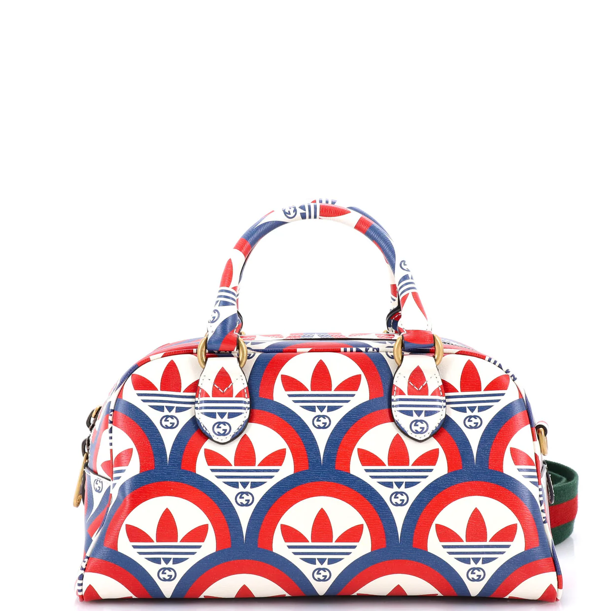 x adidas Duffle Bag Printed Leather Mini - Deep Luxury